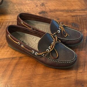 LL Bean Camp Moccasins 9.5 M EUC